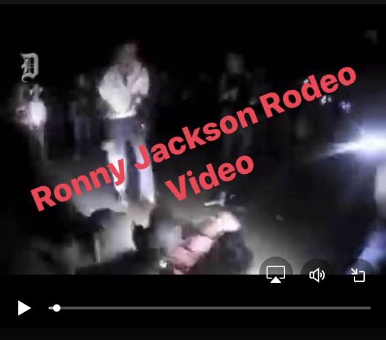 Video of Texas Rep. Ronny Jackson “briefly detained” by police at Rodeo