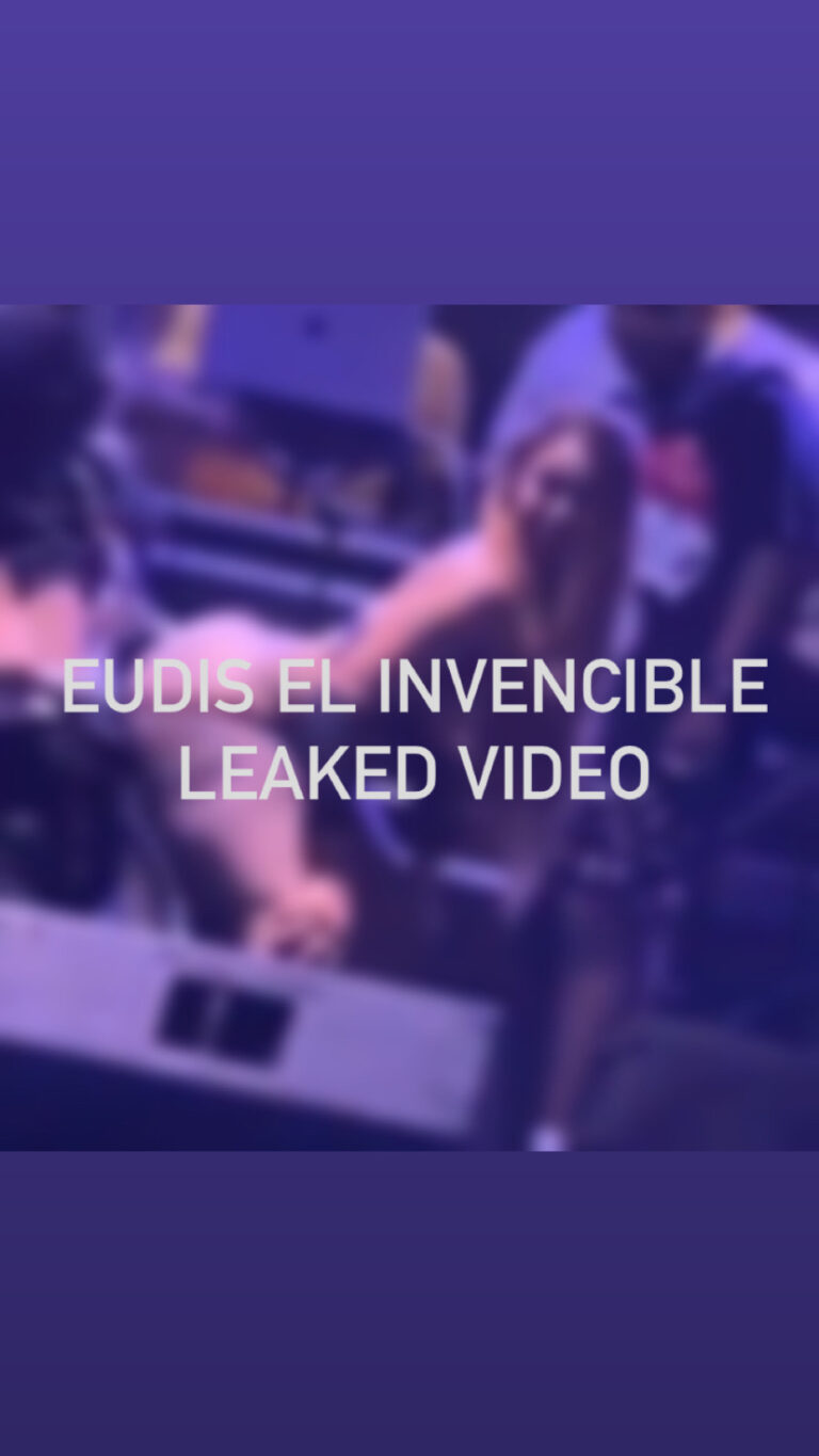Eudis El Invencible Viral Video – The Bachata Showman