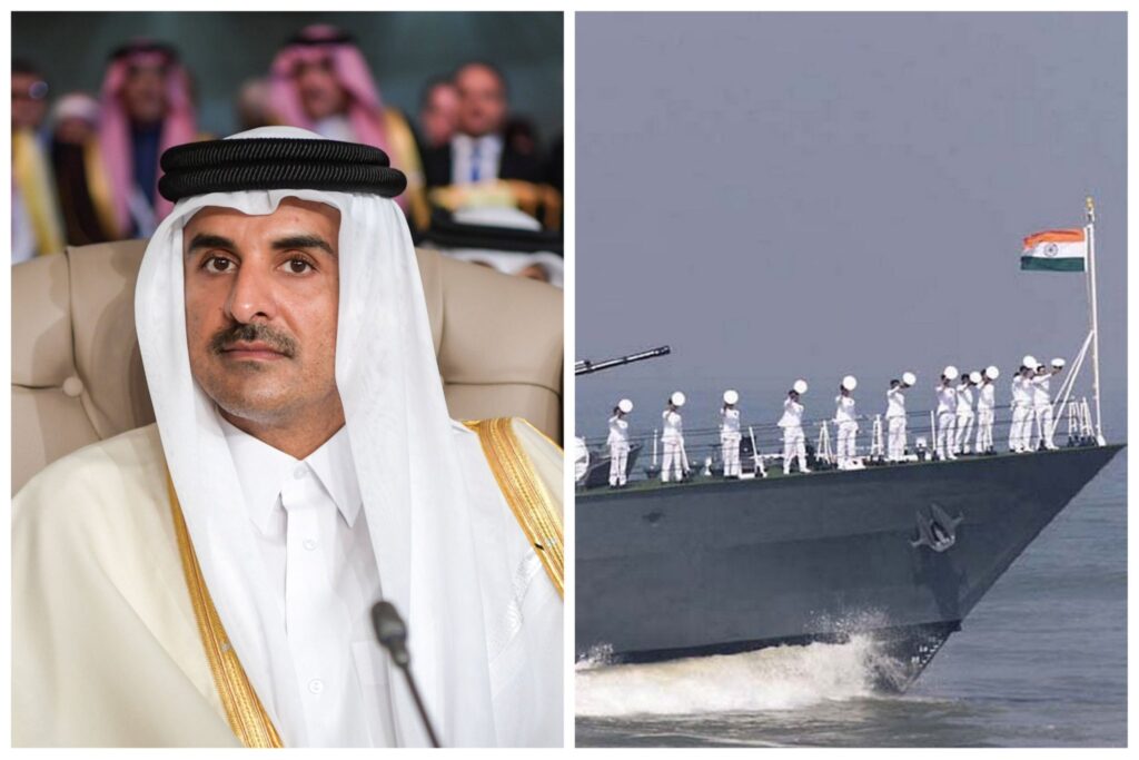 Qatar Indian navy officers death punishment 