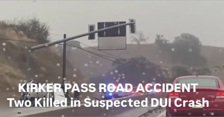 Kirker Pass Road Accident Claims Two Lives in Tragic Head-On Collision