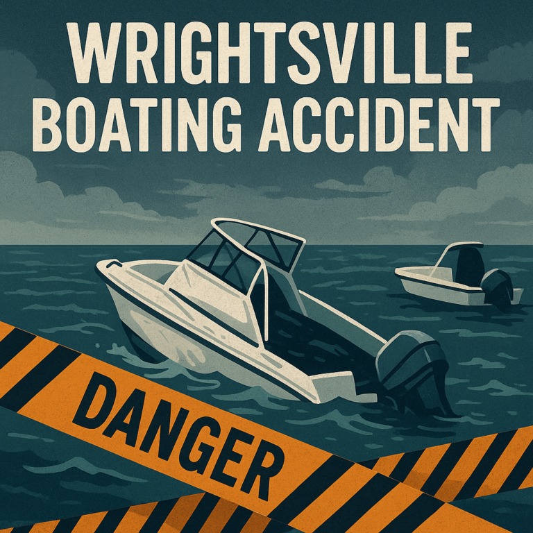 A Tragic Boating Accident claims the life of a 62-year-old man