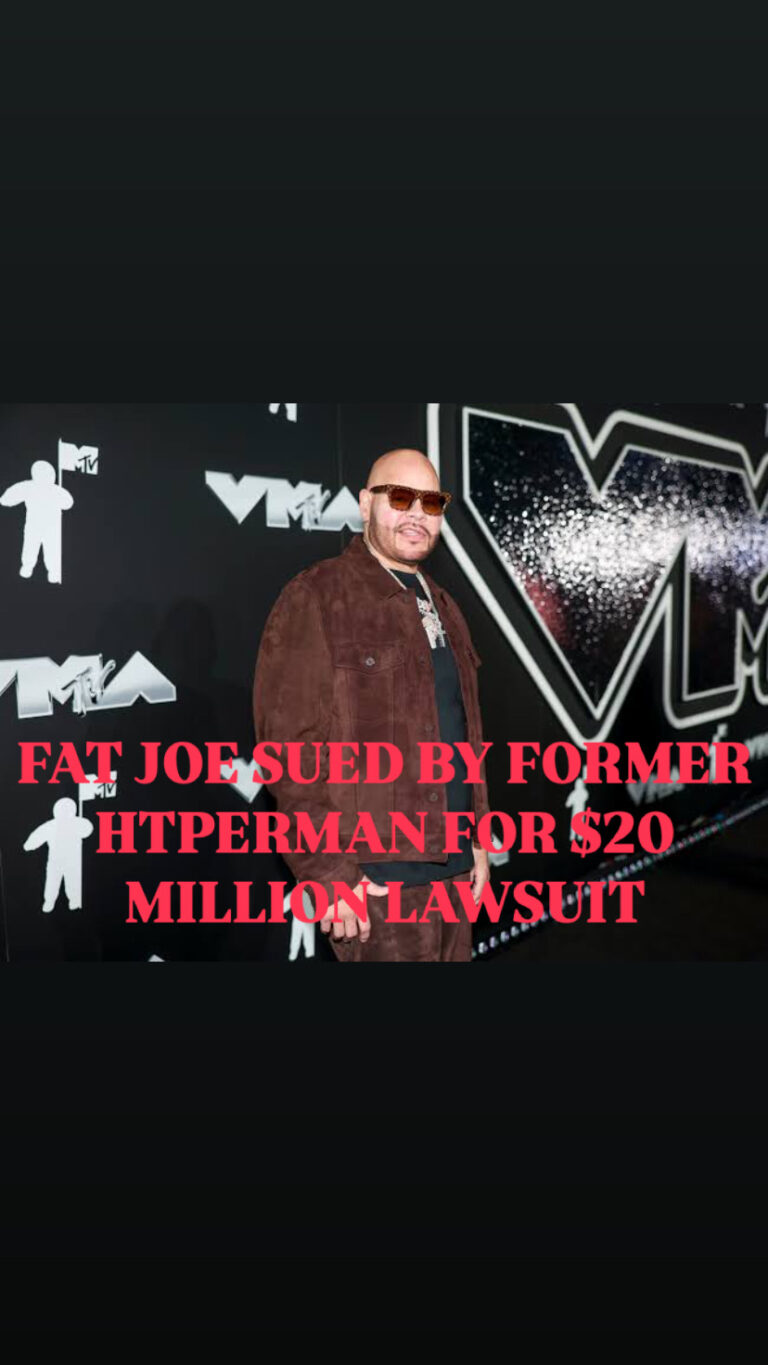 Fat Joe Hit with Bombshell Lawsuit Alleging Sex with Minors
