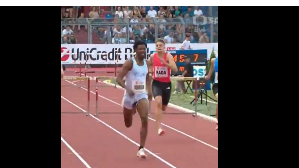 Chris Robinson Runner Video Goes Viral 