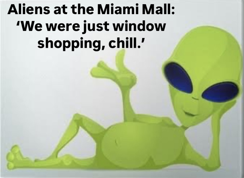 Funny memes regarding Miami Mall Incident
