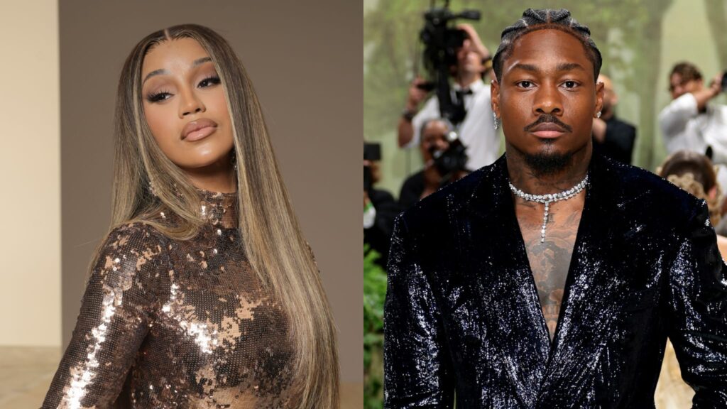 Cardi B and Stefon Diggs Image sourced from Google